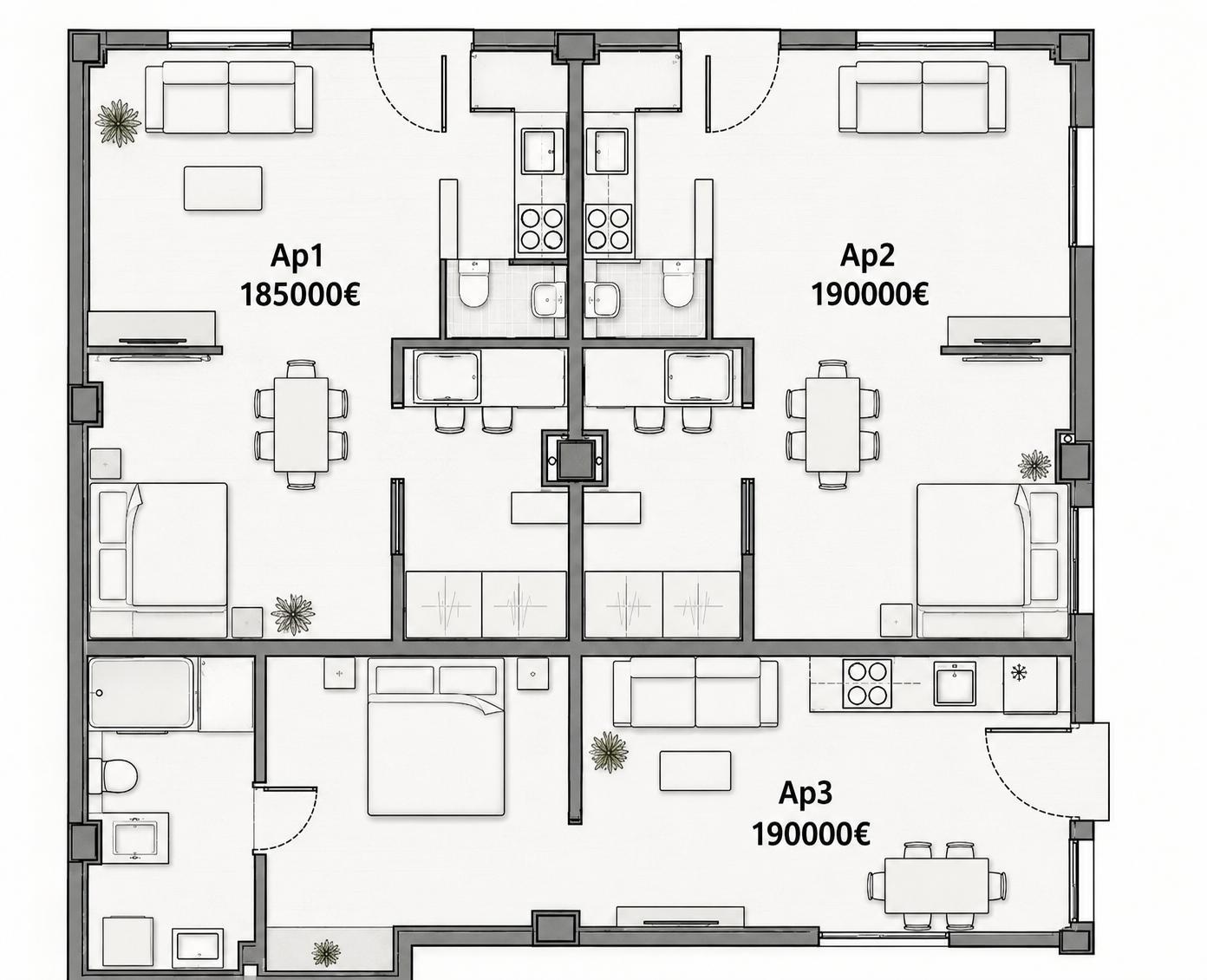 Imagen 9 Piso en venta en Valencia / Junto al Parque de Marchalenes