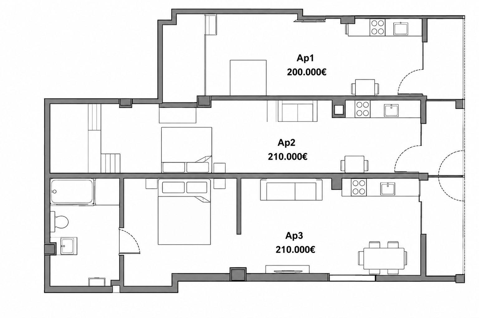Imagen 9 Piso en venta en Valencia / Junto al Parque de Marchalenes