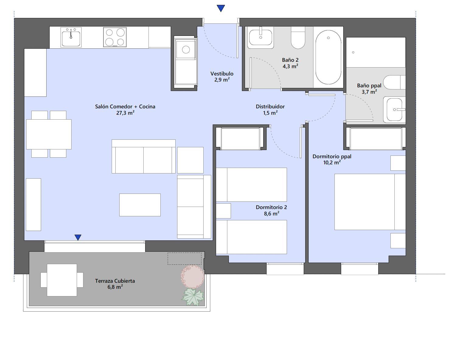 Imagen 16 Piso en venta en Valencia / Moreras.Proxima a la Ciudad de las Artes y las Ciencias