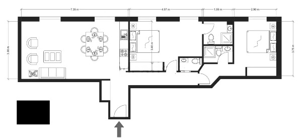 Imagen 16 Piso en venta en Madrid / A pocos minutos del Palacio de los Deportes.