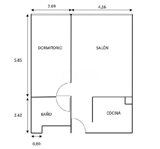 Imagen 21 Inmueble 300153 - Piso en venta en Madrid / Calle Princesa. Plaza España