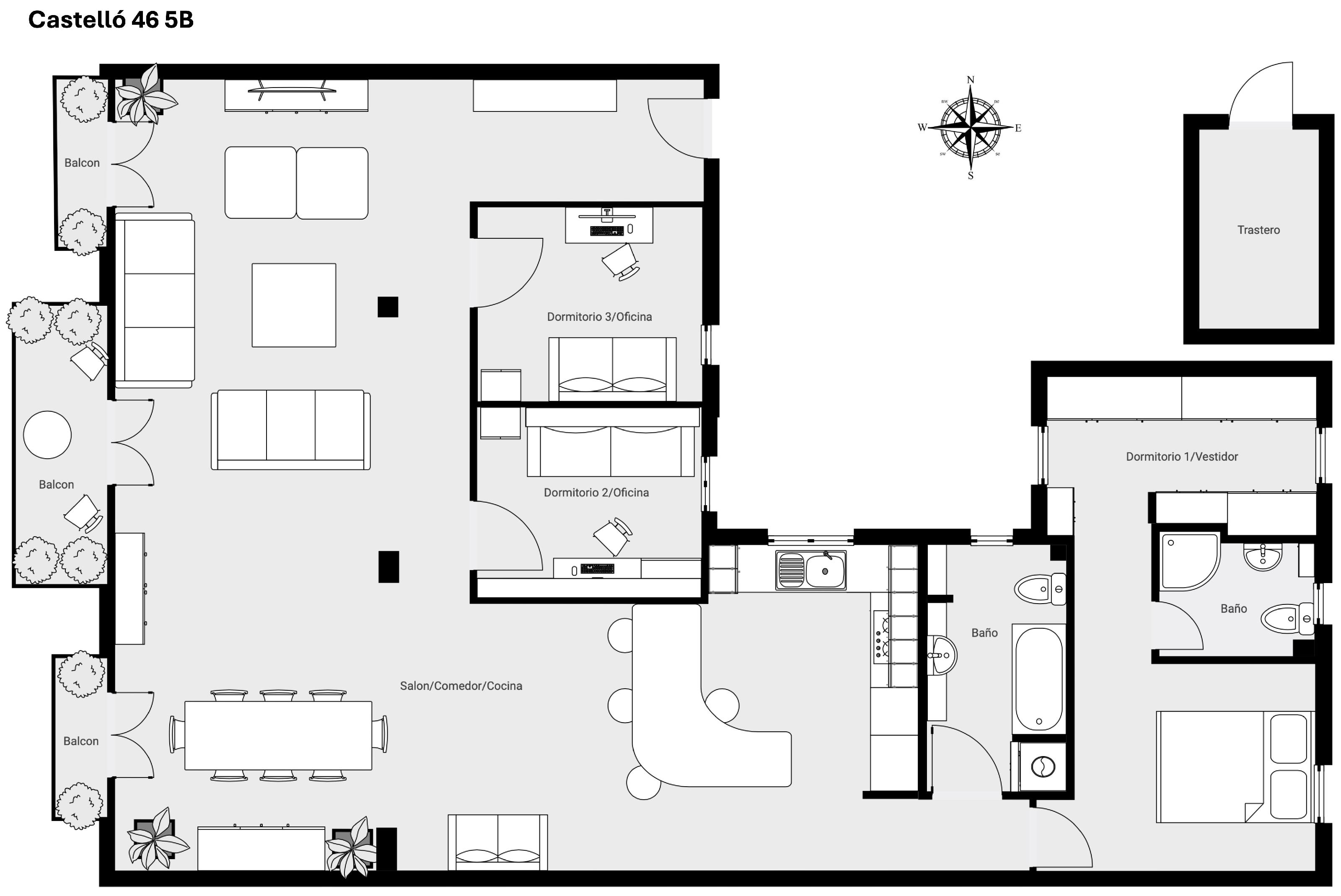 Imagen 25 Piso en venta en Madrid / Recoletos Calle Castello al lado del colegio del Pilar