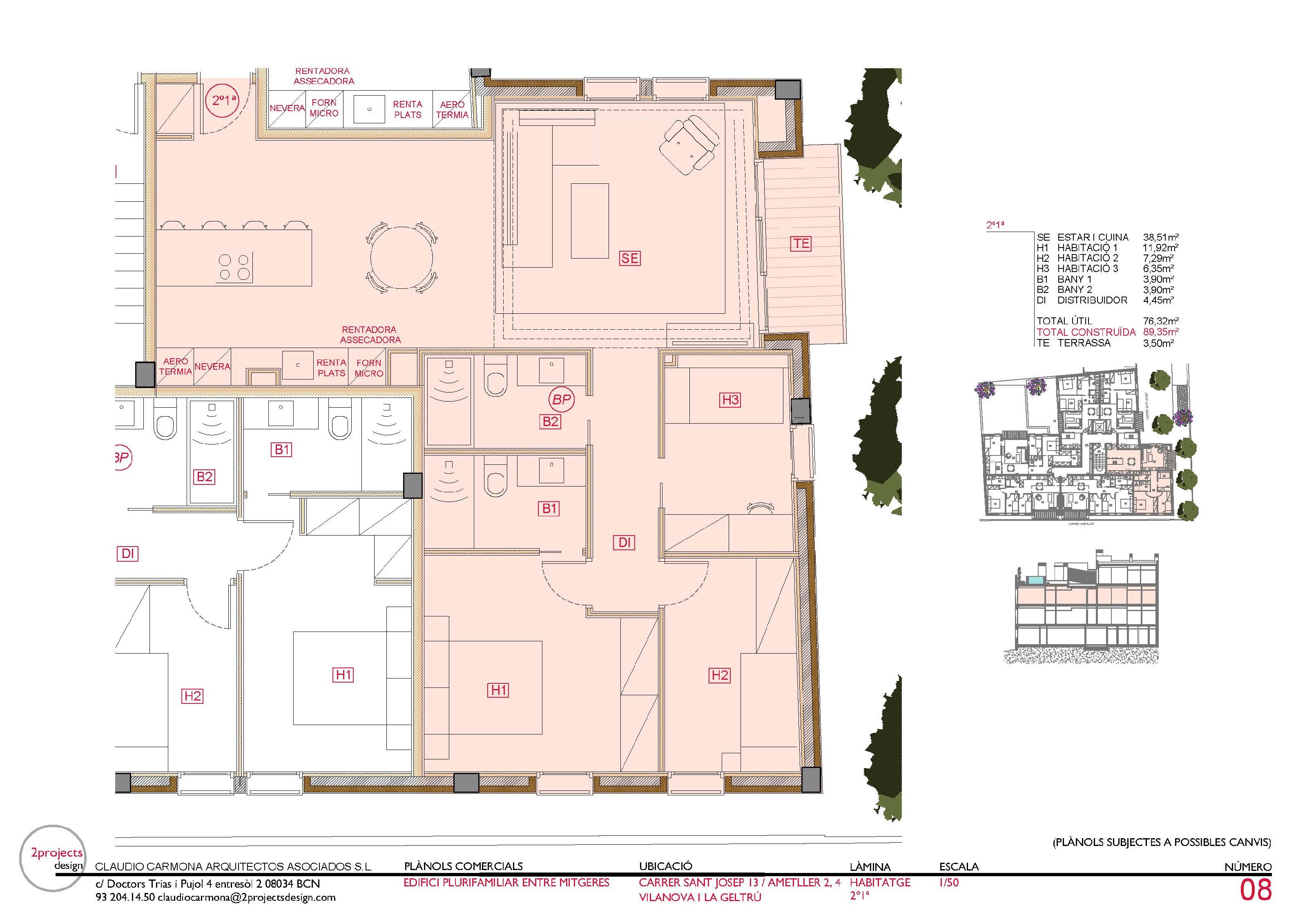 Imagen 10 Piso en venta en Vilanova I La Geltrú / Cento, a pasos de la Rambla y Hospital