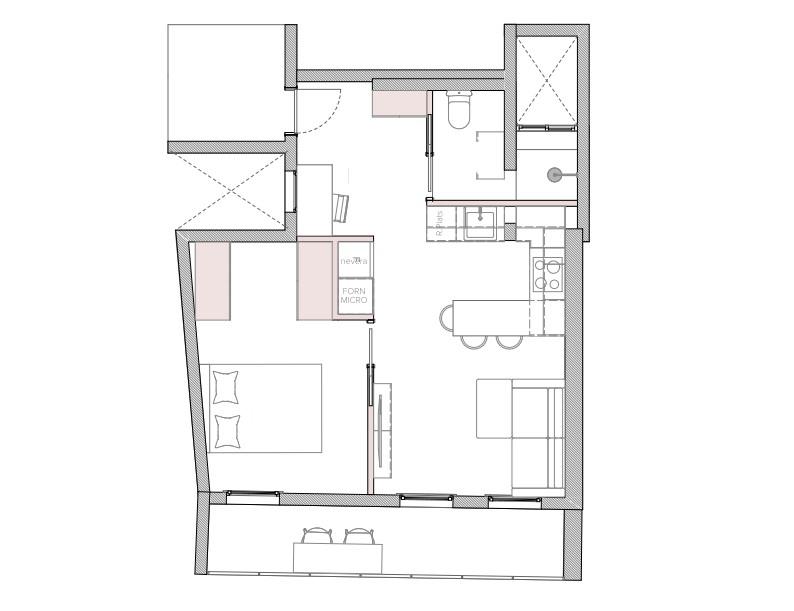 Imagen 1 Piso en venta en Barcelona / Junto al Camp Nou Les Corts