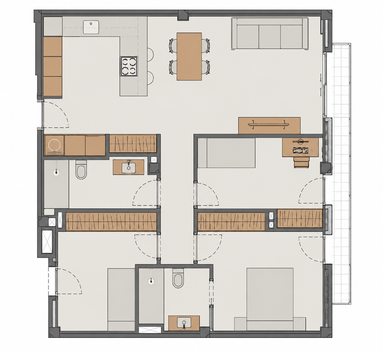 Imagen 2 Piso en venta en Molins De Rei / Junto al nuevo barrio de les Guardioles 