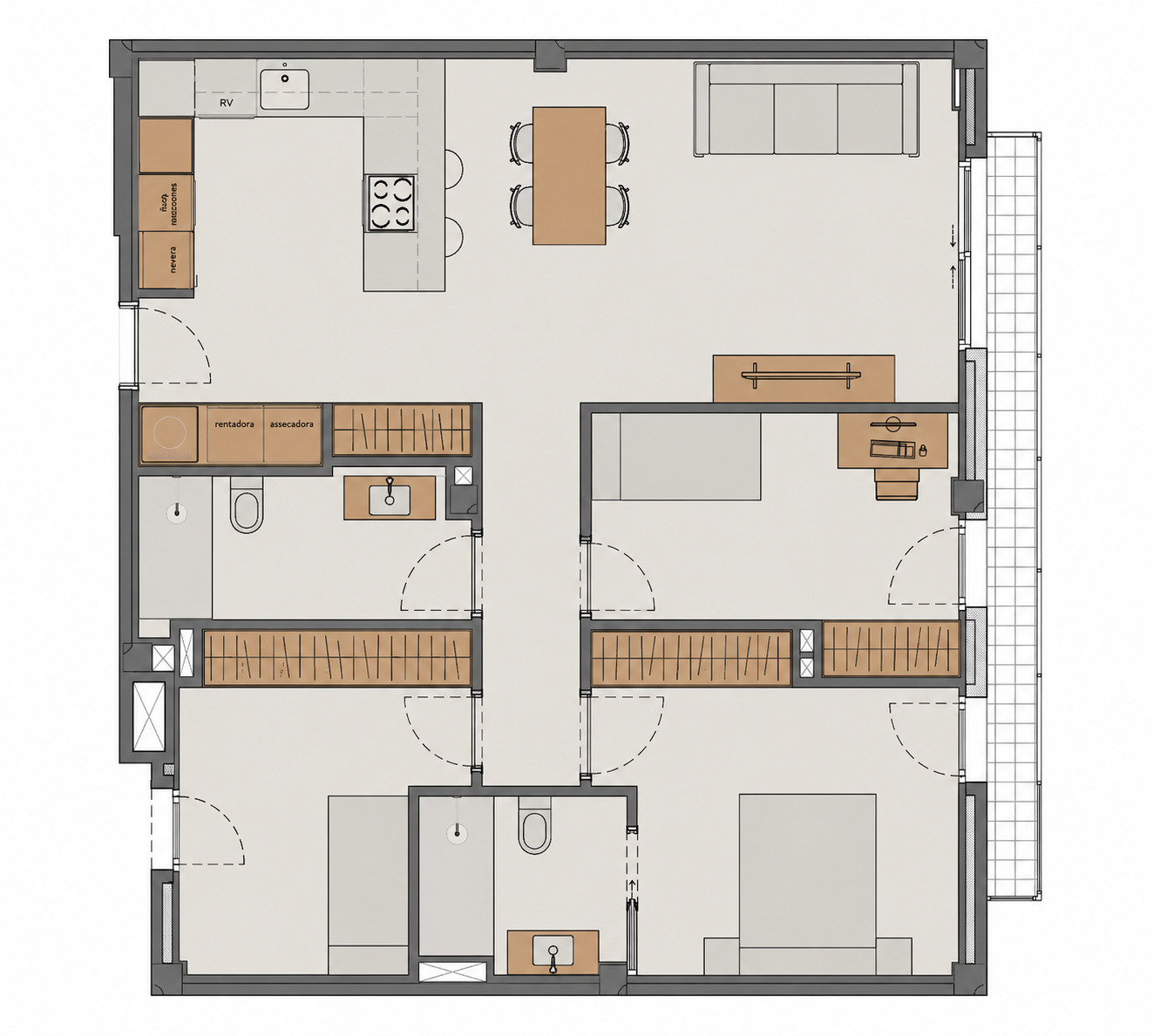 Imagen 1 Piso en venta en Molins De Rei / Junto al nuevo barrio de les Guardioles 