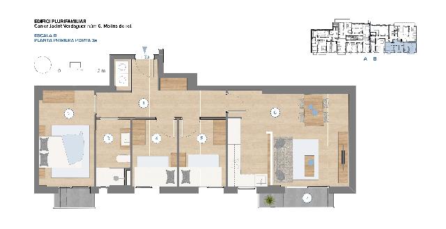 Imagen 4 Inmueble 306350 - Piso en venta en Molins De Rei / A tan solo 5min de la plaza del Ayuntamiento 