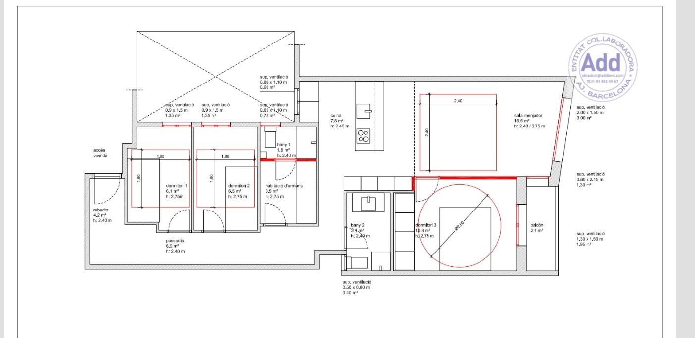 Imagen 16 Piso en venta en Barcelona / Passeig Sant joan
