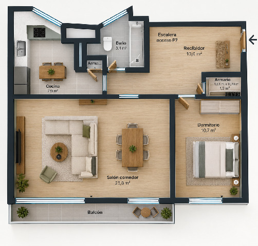 Imagen 22 Inmueble 305149 - Dúplex en venta en Santurtzi / Centro de santurtzi