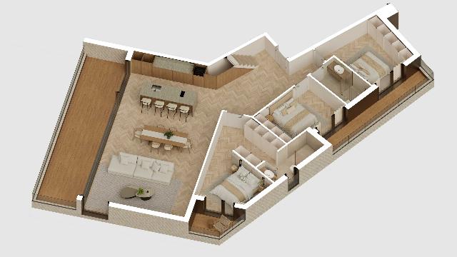 Imagen 4 Inmueble 305018 - Ático en venta en Donostia-San Sebastián / Aldapeta, Donostia