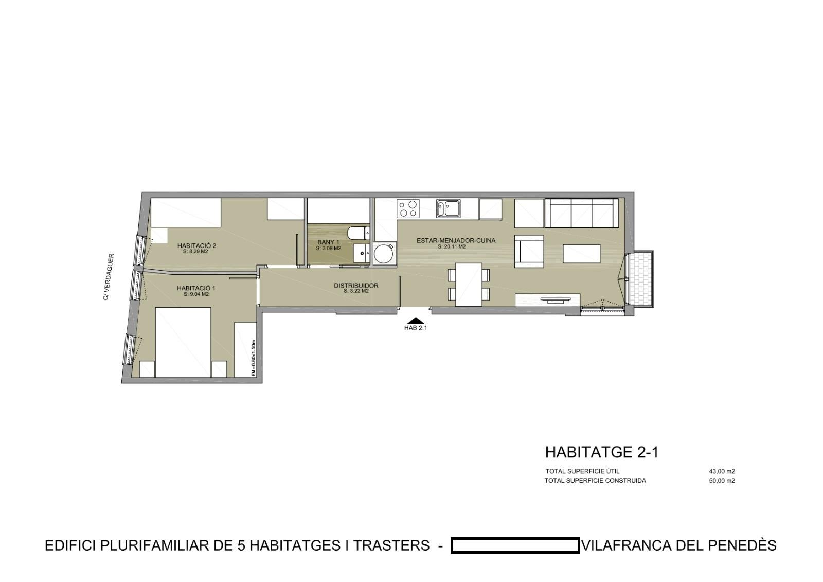 Imagen 5 Piso en venta en Vilafranca Del Penedès / Barri Sant Julià 
