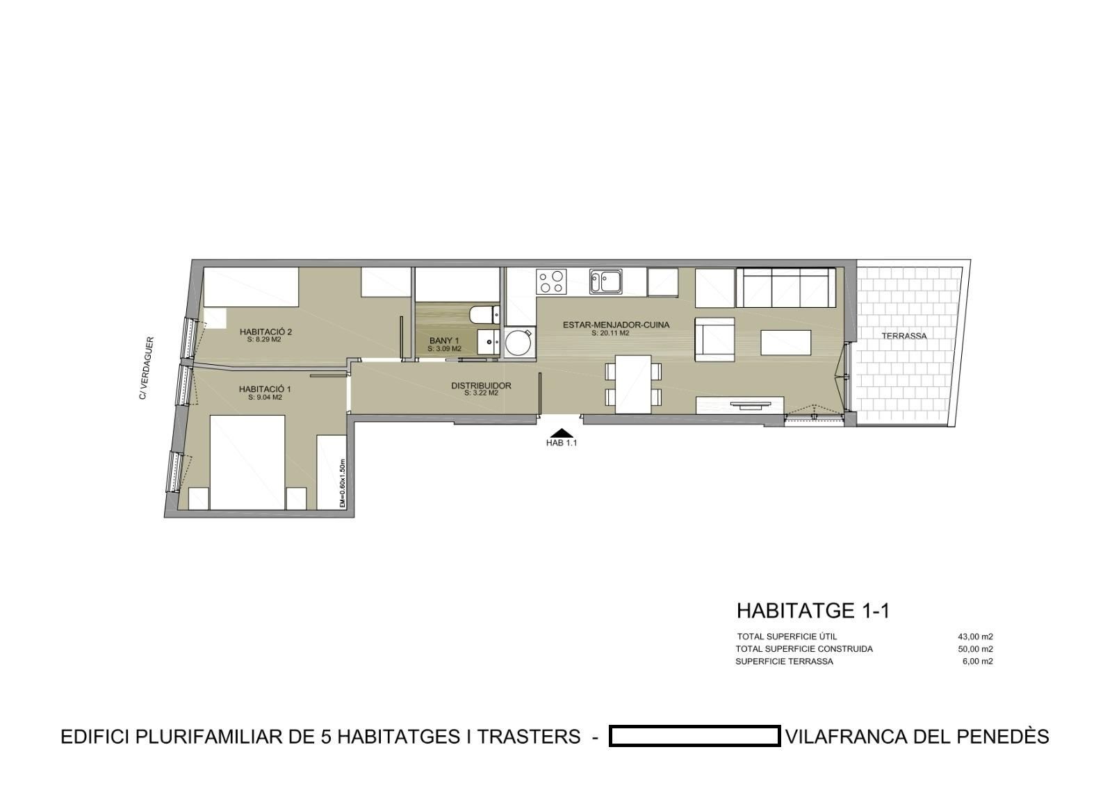 Imagen 1 Piso en venta en Vilafranca Del Penedès / Barri Sant Julià 