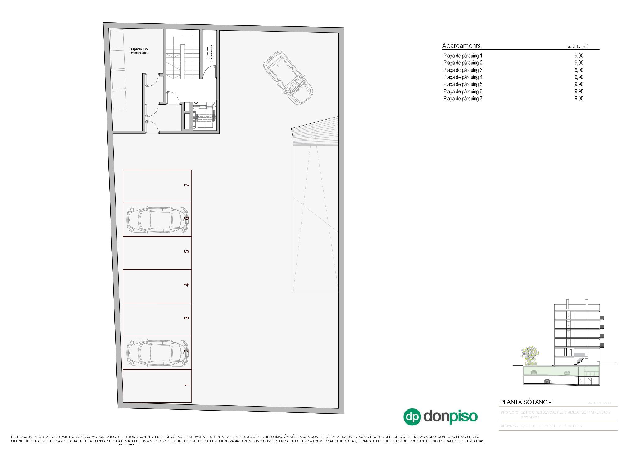 Imagen 5 Parking Coche en venta en Barcelona / Junto a Passeig Maragall