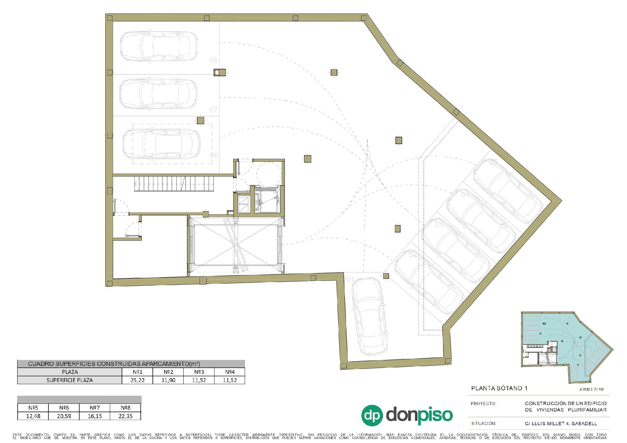 Imagen 14 Parking Coche en venta en Sabadell / Junto Parc Catalunya
