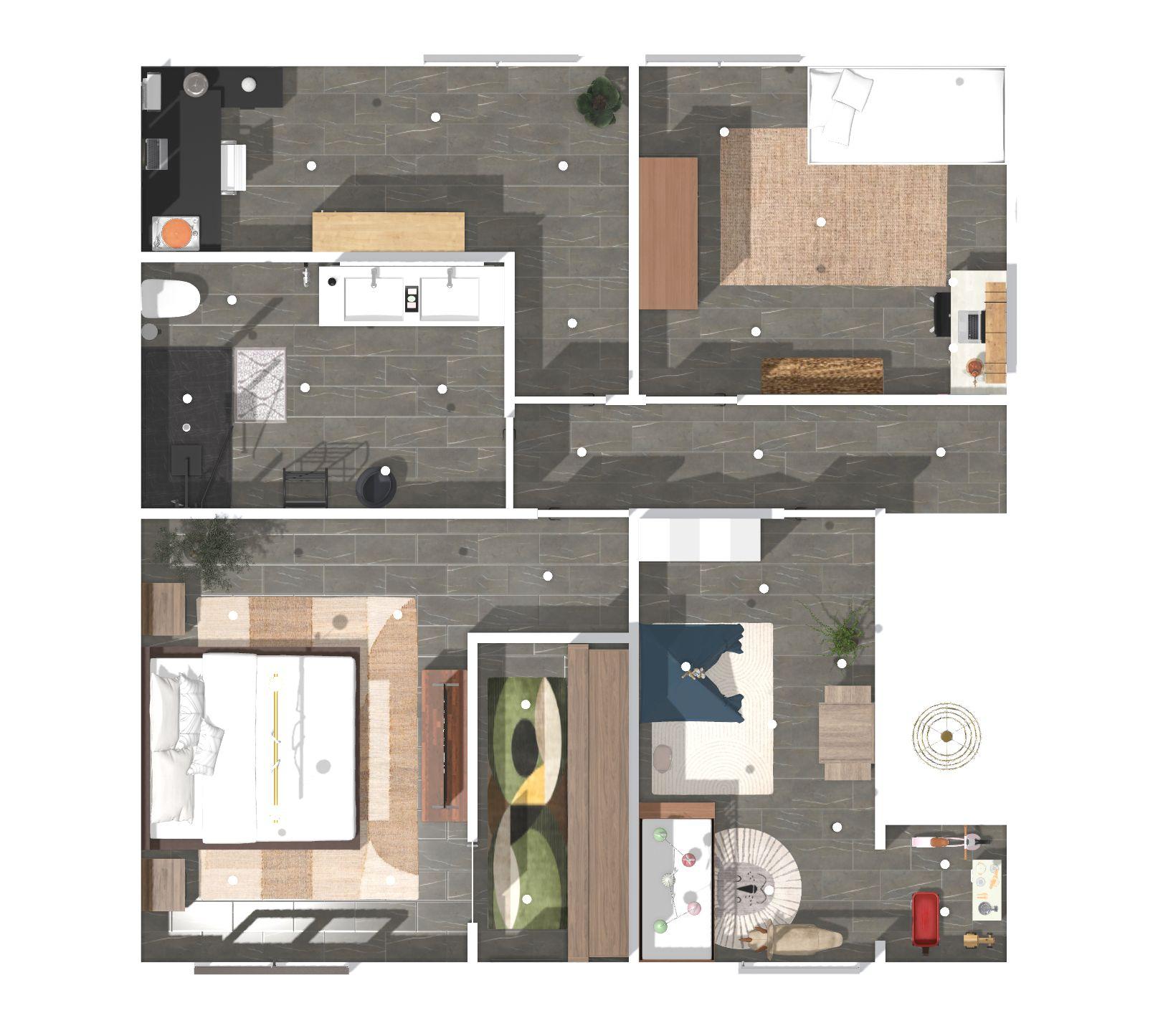 Imagen 4 Casa Adosada en venta en Villena / Casa adosada de 2 plantas para reformar,zona Las Cruces