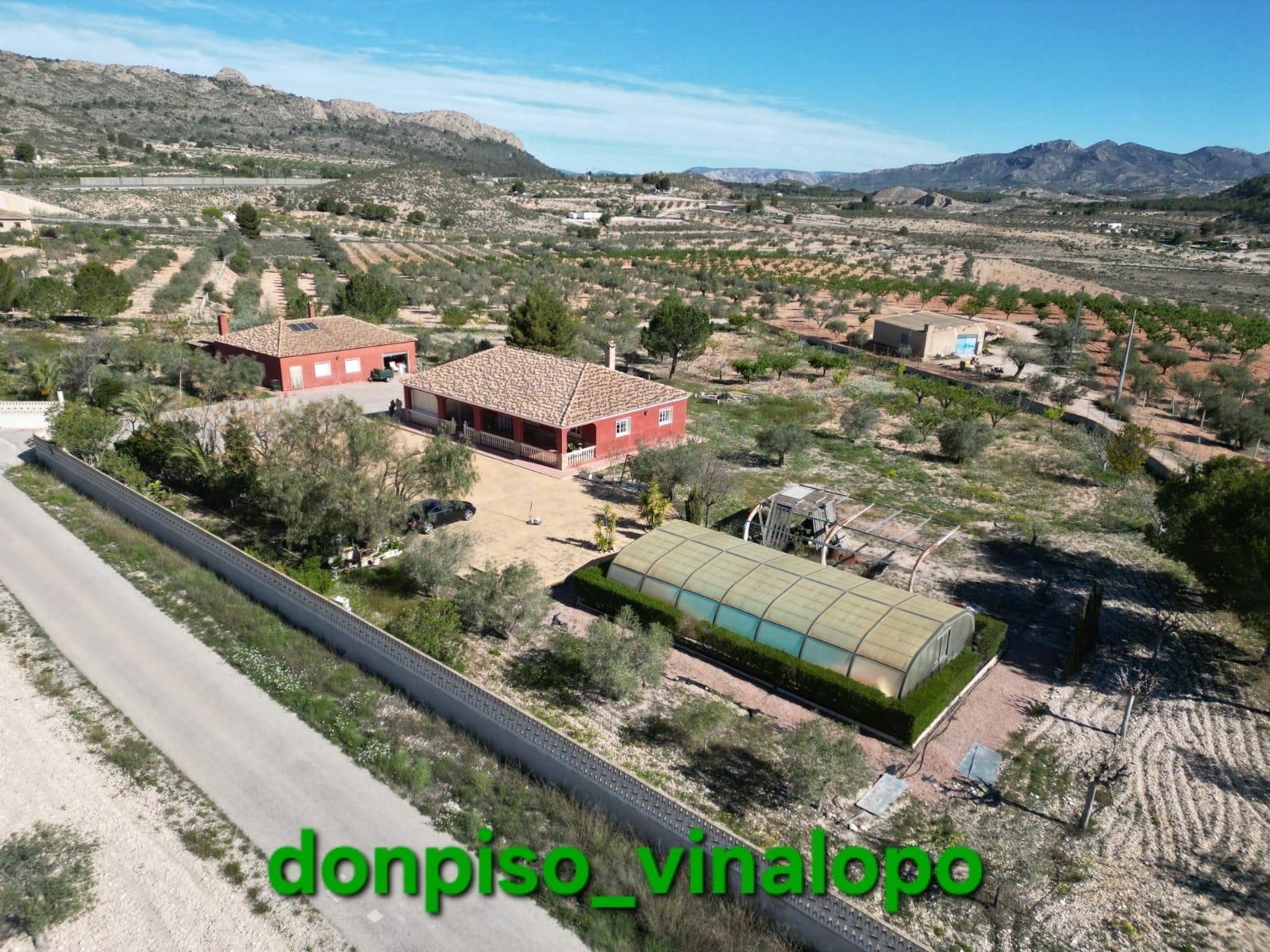 Imagen 2 Casa Rústica en venta en Sax / Chalet en Cª Sax- Salinas, a 5 minutos de Sax