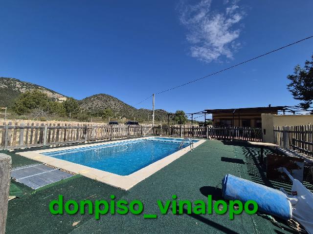 Imagen 1 Inmueble 302866 - Casa Rústica en venta en Monóvar/monòver / Casa de campo en zona La Romaneta - Cavafría