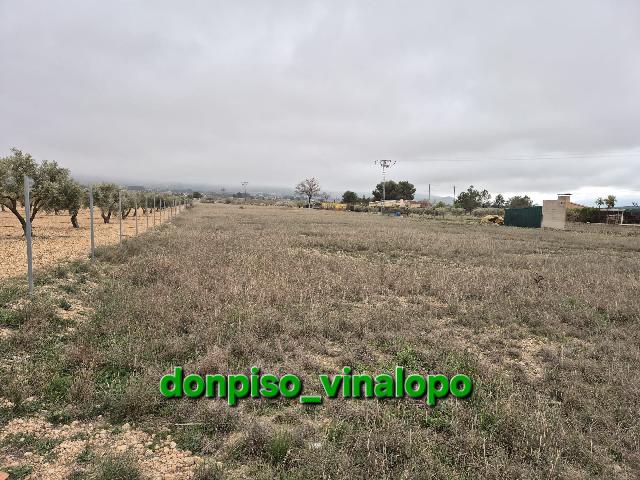 Imagen 1 Inmueble 303061 - Solar Rústico en venta en Villena / Parcela rústica en Partida del Pinar- Las Tiesas