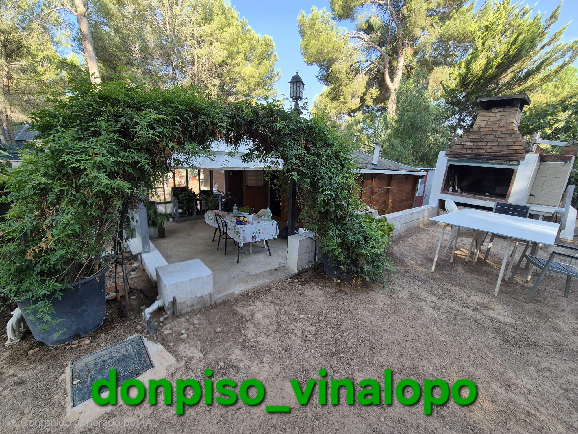 Imagen 23 Casa Rústica en venta en Tibi / Parcela vallada con 2 casas madera y vivienda modular 