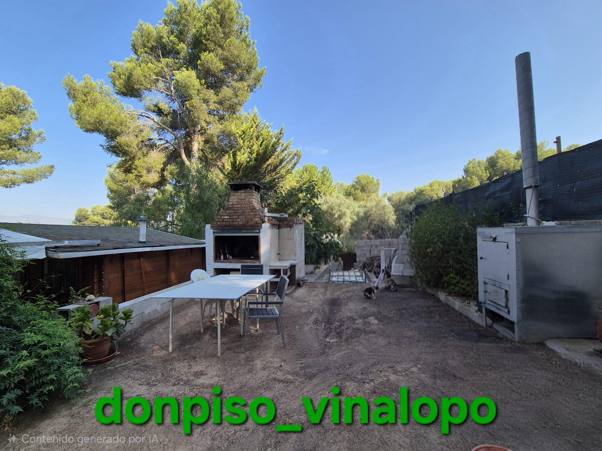 Imagen 24 Casa Rústica en venta en Tibi / Parcela vallada con 2 casas madera y vivienda modular 