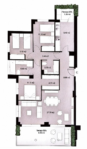 Imagen 29 Inmueble 306305 - Apartamento en venta en Mijas / Entre Fuengirola y la Cala de Mijas