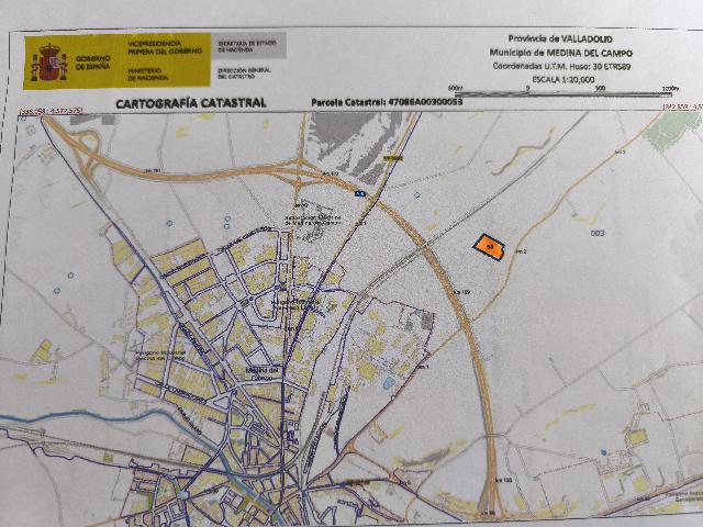Imagen 5 Inmueble 301955 - Solar Rústico en venta en Medina Del Campo / En el Término de la Farola, detrás de las Claras.
