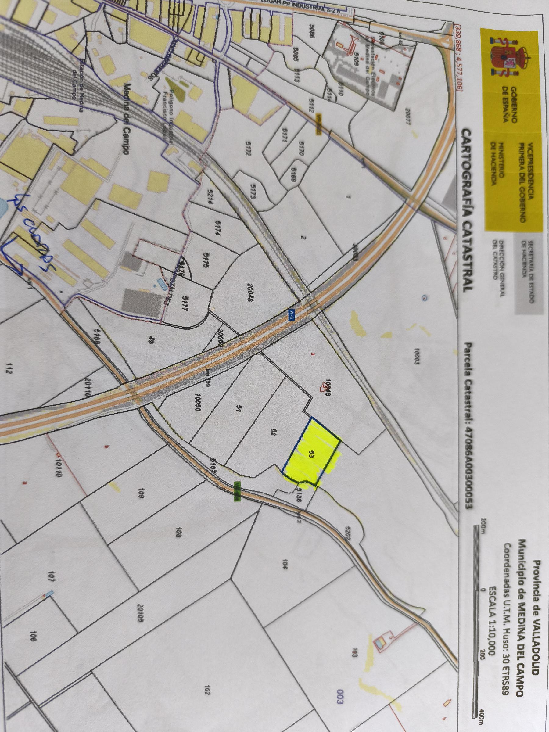Imagen 1 Solar Rústico en venta en Medina Del Campo / En el Término de la Farola, detrás de las Claras.
