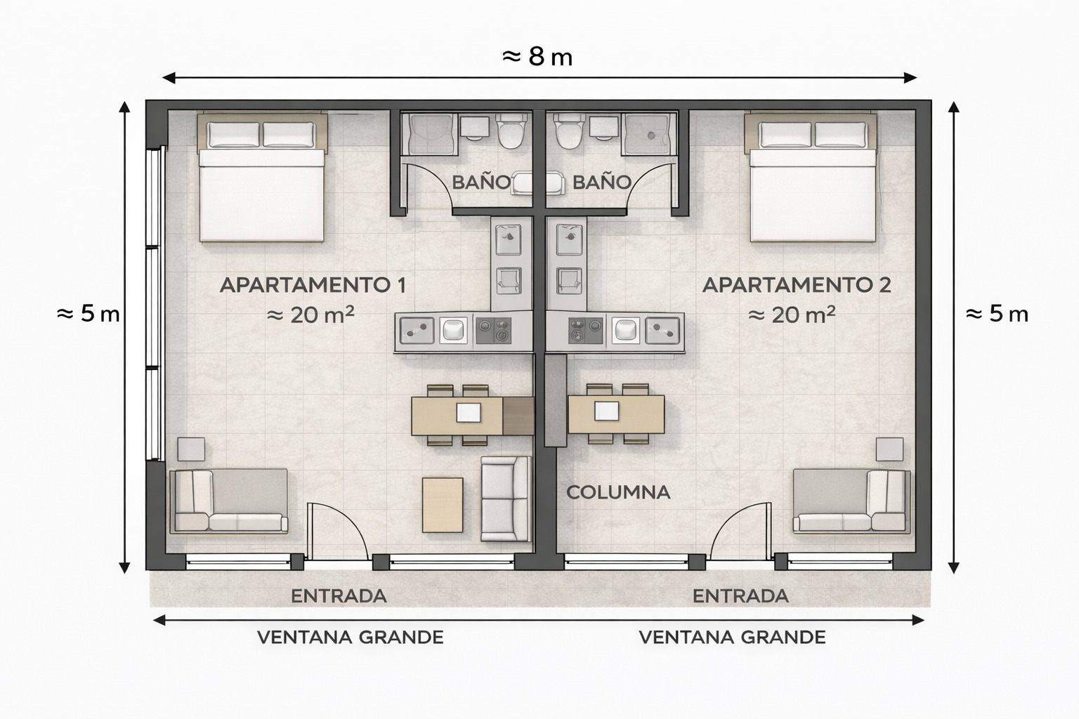 Imagen 1 Apartamento en venta en Málaga / A pocos minutos de la playa