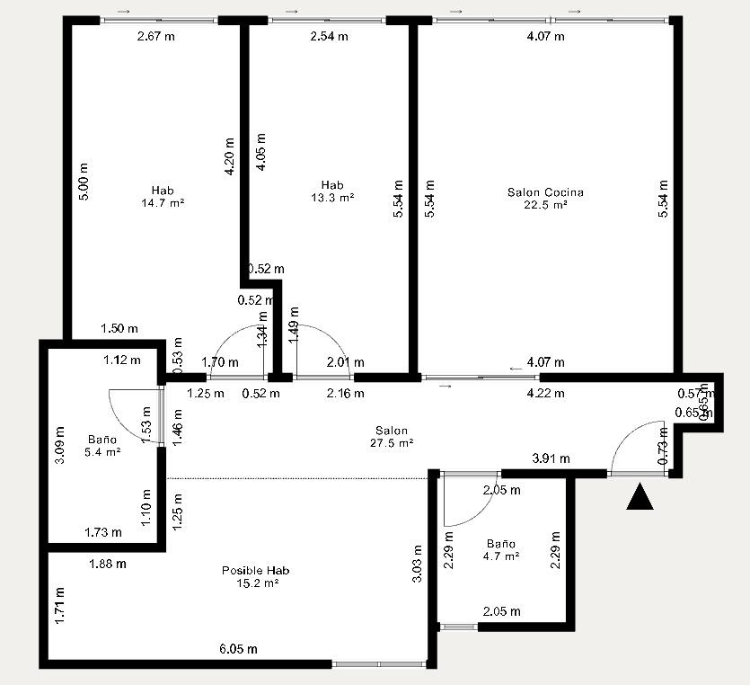 Imagen 32 Piso en venta en Barcelona / Entre baixada de la gloria y baixada de briz