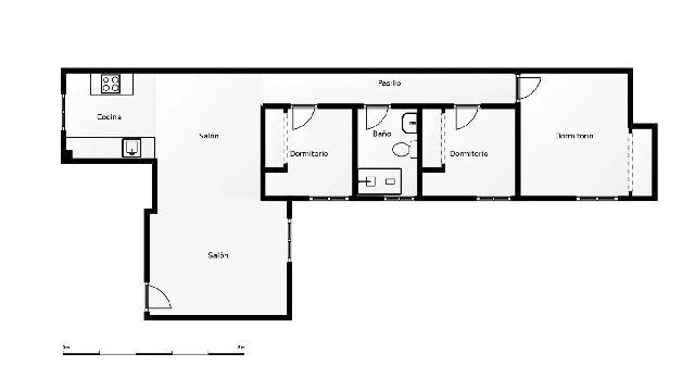 Imagen 21 Inmueble 303564 - Apartamento en venta en Madrid / Al lado del Paseo de la Habana
