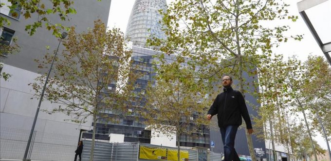 Barcelona 21 10 2016 Promocion plan de vivienda del ayuntamieno de Barcelona solar en carrer ciutat de granada  147  FOTO FERRAN NADEU
