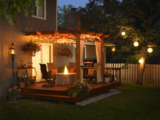 Ideas para decorar la pérgola en el jardín